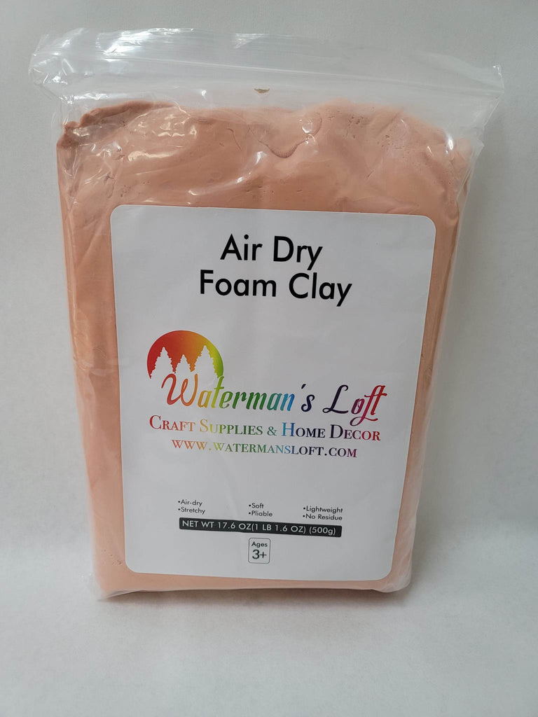 WATERMAN'S LOFT AIR DRY FOAM CLAY - TAN – Waterman's Loft